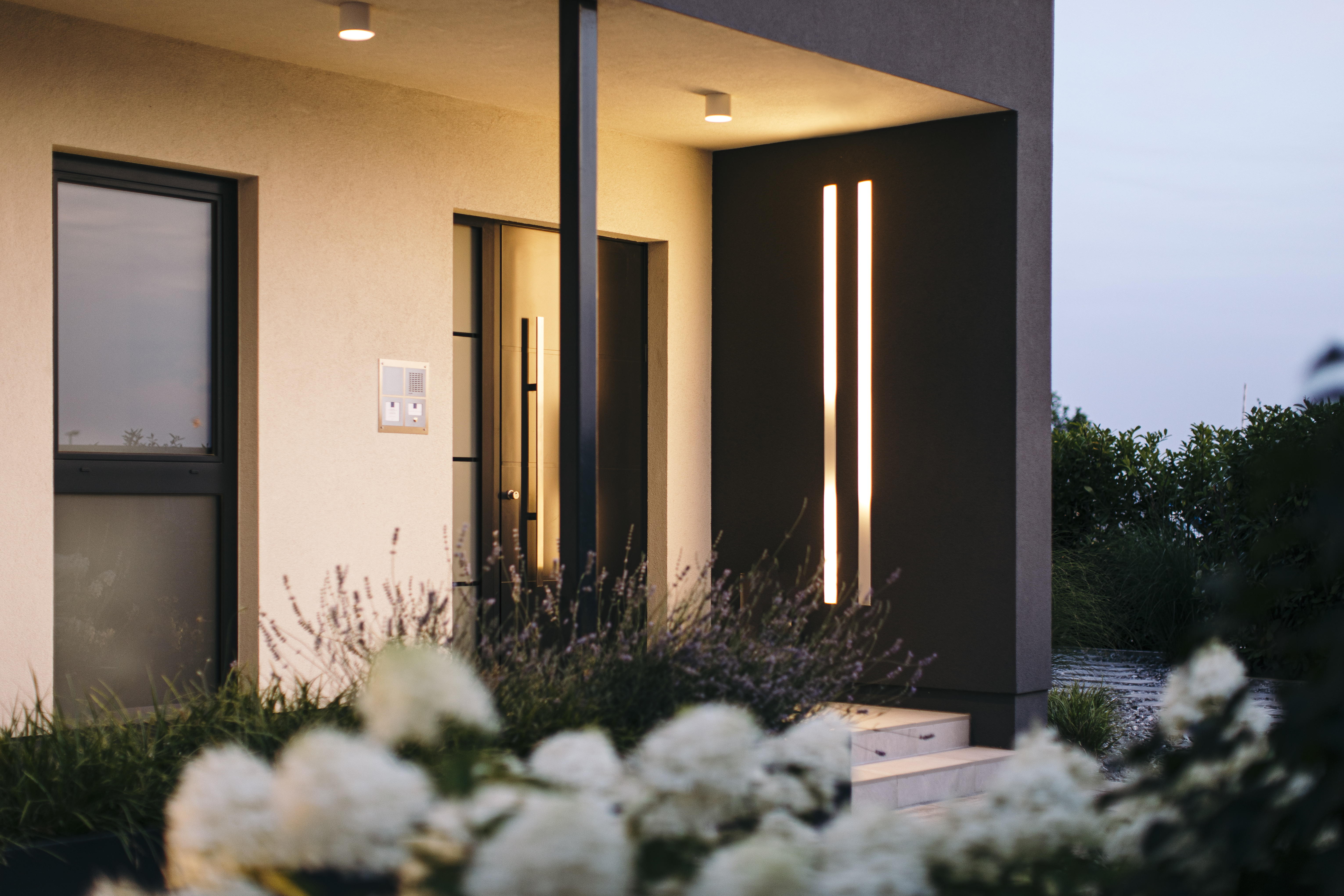 Eingangsbereich vom Glorit Musterhaus