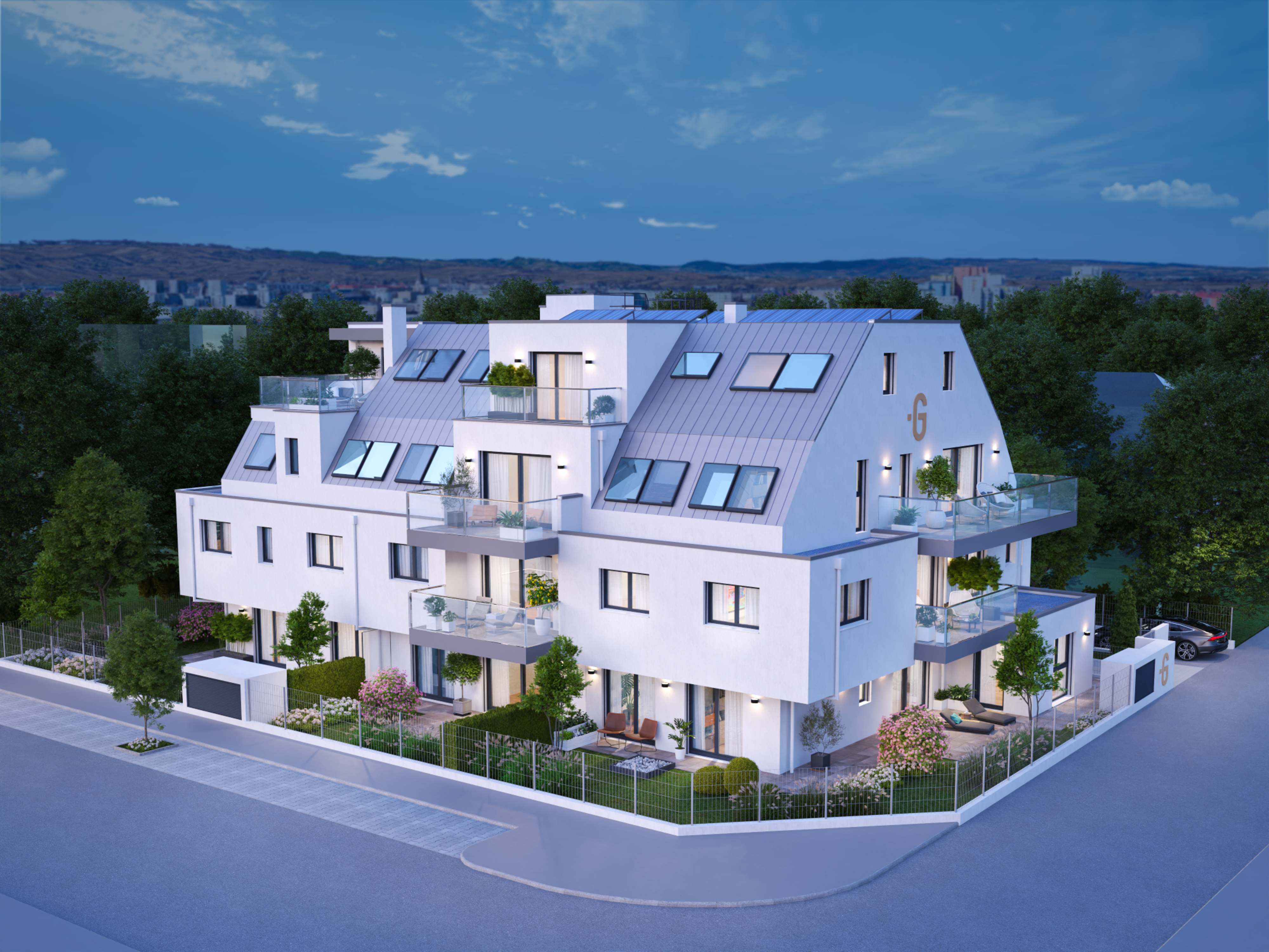 Wohnbauprojekt von Glorit
